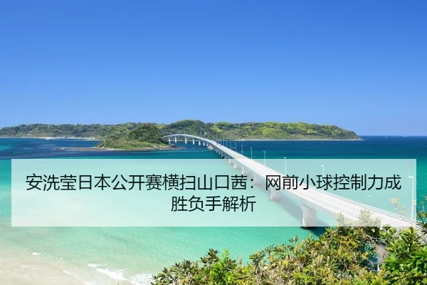 安洗莹日本公开赛横扫山口茜：网前小球控制力成胜负手解析